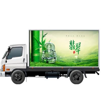 China P6 Outdoor Led Vehicle Display High Brightness Outdoor Waterproof Energy Saving High Contrast Mobile Advertising for sale