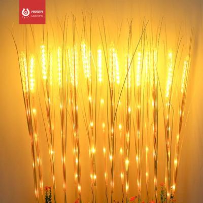 China wholesale 3d christmas outdoor natural led wheat light for garden decoration landscape lights for sale