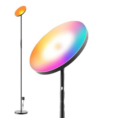 China Modern WIFI Floor Lamp Super Bright Led Floor Lamp Decorative Smart Floor Lamp for sale