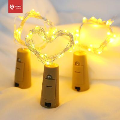 China Hotel Store Online Wholesale Glow in the Dark Colorful Led Wine Bottle Close Up USB String Light for Holiday High Quality Bottle Light for sale