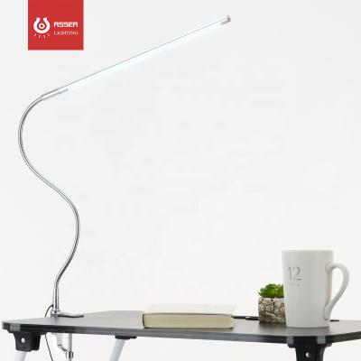 China Slim Business Led FLOWER Desk Lamp Flexible Arm Led Nail Desk Lamp for sale