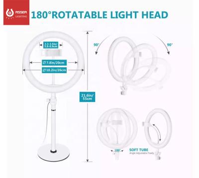 China Simple Modern LED Live Light LED Photography Lamp Selfie Ring Light Modern Design Fashionable for sale