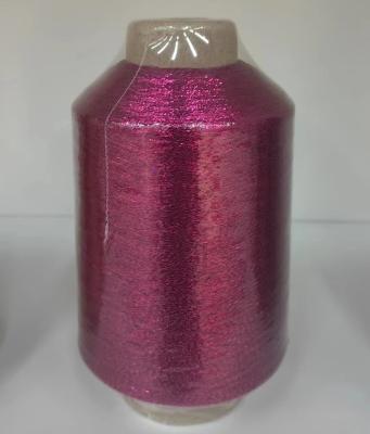 China High Tenacity China Lurex Metallic Yarn Manufacturer MX MH TYPE 12 mic 1/110