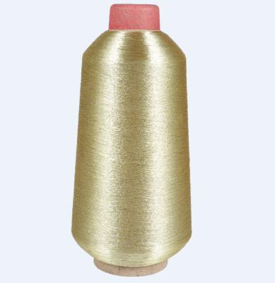 China High Tenacity Good Quality wholesale Metallic Yarn MS/ST type 150D metallic Yarn for embroidery for sale