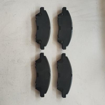 China Cermet Auto Part Set Premium Car Brake Less Pads D1592 Fit For Nissan Tiida Front Wheel for sale