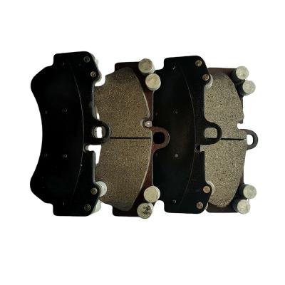 China Less cermet factory wholesale 7l6 698 151 C hi-q disc brake pads fit for audi q7 six-cylinder front for sale