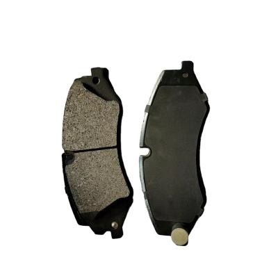 China Less various cermet good quality lr021253 automobile pad brake fit for 10 land tigers bare 4 front plates with rocker arm for sale