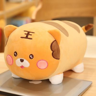 China High Quality Bread Plush Toy Tiger Plush Toy Doll Little Tiger Pillow Boys And Girls Sleep Cushion Cute Eco-friendly Bed Gift for sale