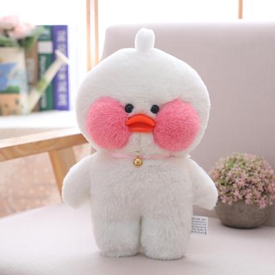 China Netred Hyaluronic Acid Duck Doll Lalafanfan Ducks Plush Toys Small Eco-friendly Korean 30cm Wearing Yellow Soft Ducks for sale