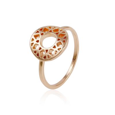 China No. 14941 Best Selling Elegant Jewelry 18k Gold Finger Ring Without Stone Ring Designs For Girls for sale