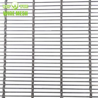 China Lightweight Low Pricestainless Steel Wire Mesh For Architectural Decorative Crimped Metal Mesh for sale