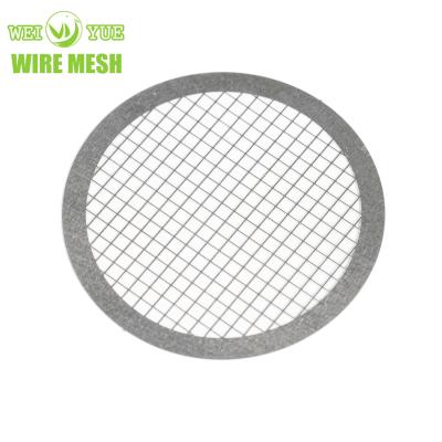 China Corrosion Resistance 50 Micron Porous Stainless Steel Wire Mesh Metal Filter Disc for sale