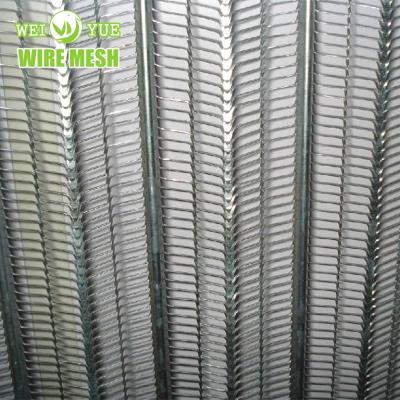 China Industrial Galvanized Metal Hi Rib Mesh / High Rib Lath Wall Plaster Mesh for sale