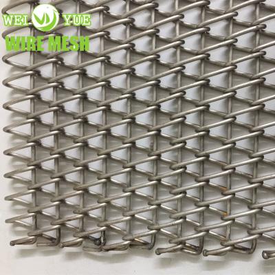 China Plain/Twill/Dutch Weave 2022 Hot Sale Can Custom Cable Wire Mesh Flat Conveyor Wire Belt For Mechanical Powder Metallurgy for sale