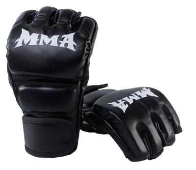 China 2.95USD China Factory Short Sale OEM Finger Martial Arts Training Boxing Sandbag Easy To Clean Boxing Muttahida Majlis-e-Amal Gloves for sale