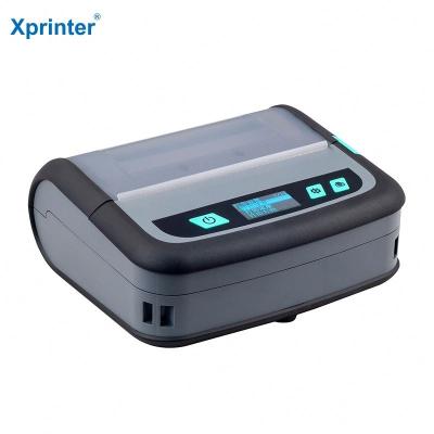 China Black And White Best Selling Handheld Label Printer 4inch Portable Mobile Thermal Label Printer for sale