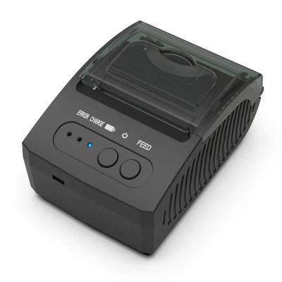 China 58mm mini black and white handheld thermal printer with battery thermal printer mini 58mm for sale