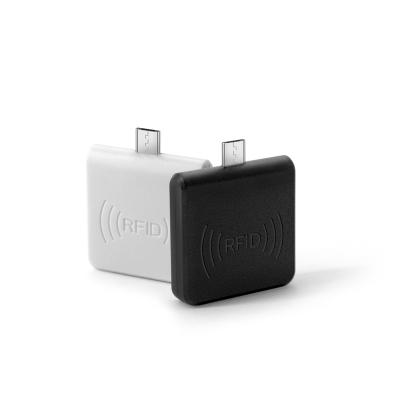 China Type-c Micro Rfid Reader IC Cards ABS Mini Usb Reader for sale