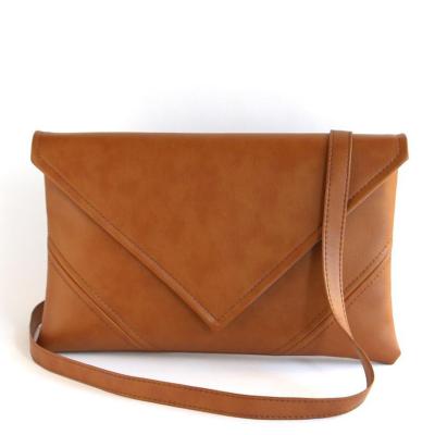 China Genuine Leather Party Evening Purse Clutch Bag OEM ODM Cross - Body Cute Genuine Leather Evening Envelope Love Me Clutch Purse Bag for sale