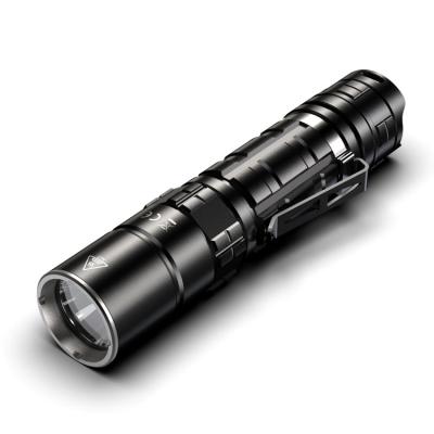 China Police Outdoor Portable Contract EDC Rechargeable Tactical Flashlight Waterproof And Durable for sale