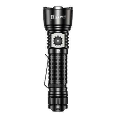 China SPERAS High Power Mini Portable Rechargeable Edc Torch Light Emergency Industrial Powerful Flashlight for sale