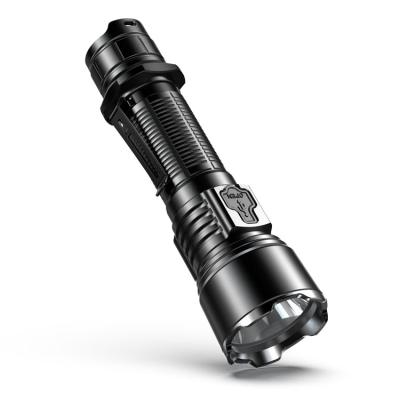 China Industrial Manufacturer Supplier SPERAS 1300 Lumens Font Rechargeable Waterproof Led Flashlight for sale