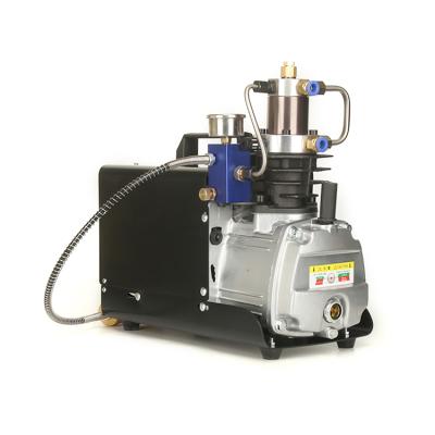 China Lubricated Electric High Pressure Mini PCP Air Compressor 300bar 300 Bar for sale