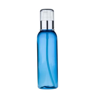 China 100ml de blauwe Duidelijke Flessen van het HUISDIEREN Plastic Parfum, Plastic Geurflessen Te koop