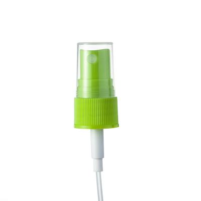 China 0.16Ml Personal Mist Spray Pump Plastic Corlorful Ribbed Travel Perfume Pump for sale