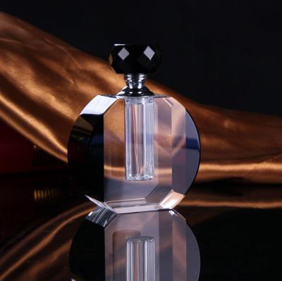 China 10Ml Art Deco Style Perfume Bottles Crystal Glass Perfume Bottles for sale