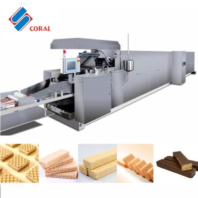 China Wafer Biscuit Machine Wafer Production Line Wafer Baking Production Line 100-300kg/h for sale