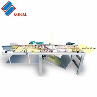 China food & Beverage Factory Coral Wafer Production Line Equipment Wafer Sheet Picking Machine for sale