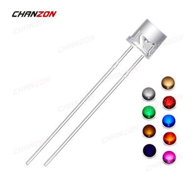 China DIY Hobby/Super Bright Orange Lamp Flat Surface PCB/Arduino Diode/Spare/Project 5mm LED DIP UV Green Blue Yellow Red Hot White Pink 5 Mm Light Emitting Diodes for sale