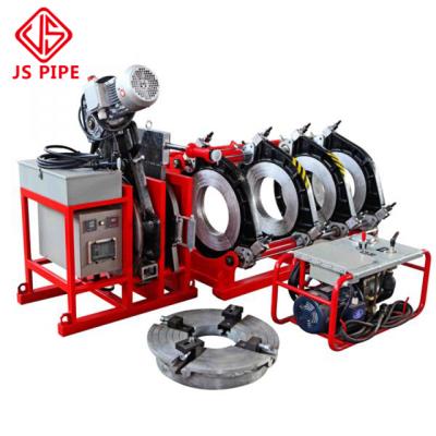 China Joint plastic fittings 800mm HDPE and HDPE pipe welding machine pe pipe butt welding welding machine for sale