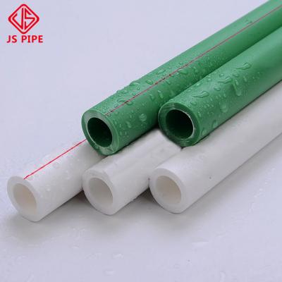 China Water Supply Green Color Flexible Plastic Underground PP-R Pipe , All PPR Pipe Full Size Shape In Tubing for sale