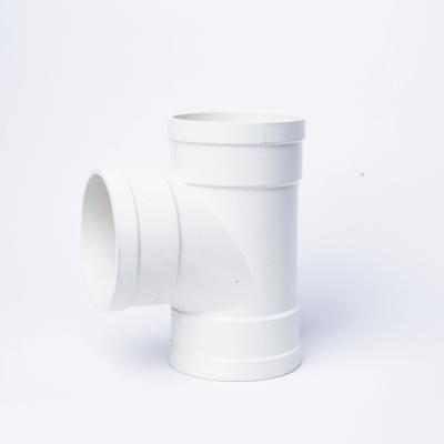 China Pipe Lines Connect Schedule 40 PVC Pipe Fittings Names PVC Pressure Pipe Fittings Tee for sale