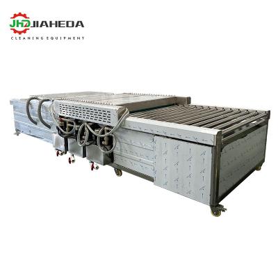 China Dish cleaning brush cleaning and drying machine manufacturers stainless dish degreasing cleaning and drying equipment for sale