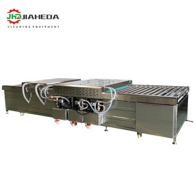 China Aluminum Dish Dryer Sheet Cleaning Degreasing Brush Cleaning And Drying Equipment Manufacturers for sale