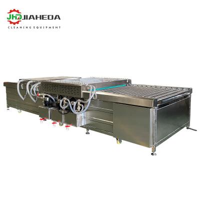 China Plastic Cleaning Machine Plate Cleaning After Cutting Plate Brush Cleaning And Drying Machine Manufacturers for sale