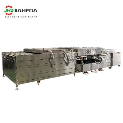 China Cleaning Plant Saw Flat Blade Cleaning Dryer Brush Double Sided Cleaning Degreasing Equipment for sale