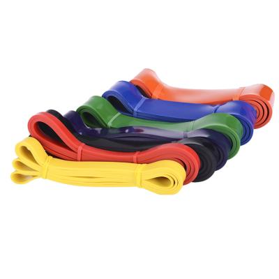 China 2021 Unbreakable High Quality Multicolor Unbreakable Natural Latex Gym Resistance Bands Pull Up Bands for sale