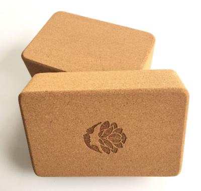 China Factory direct supply durable dense cork moderate hardness help to make better yoga yoga block for sale