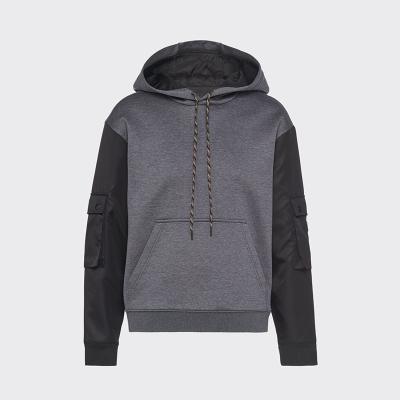 China Qianzun Anti-wrinkle Manufacture High Quality Custom Logo Hoodies Cotton And Nylon Mens High Quality Boys Sweatshirts Hooded Pullover for sale