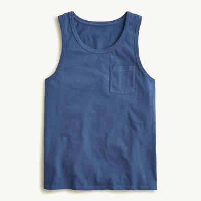 China Wholesale Summer Travel Manufacturer Newseam T-Shirts Sleeveless Gym Fitness Cotton Vest QUICK DRY Men's Fail Top for sale