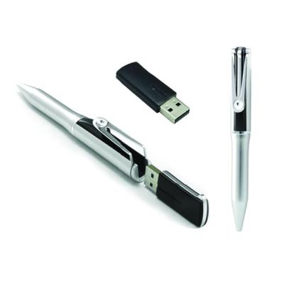 China Metal Customized High Quality Metal Ballpoint Pen USB Flash Drive 4GB 8GB 16GB 32GB 64GB for sale