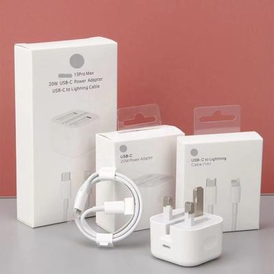 China Wholesale Original Fanshion USA EU R-U Type C Fast Charger For PD 20W Fast Charger For iPhone 14 USB-C 18W Power Adapter for sale