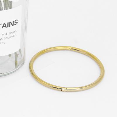 China Customized CLASSIC 316L stainless steel opening bracelet can open unisex gold bracelet jewelry wholesale for sale