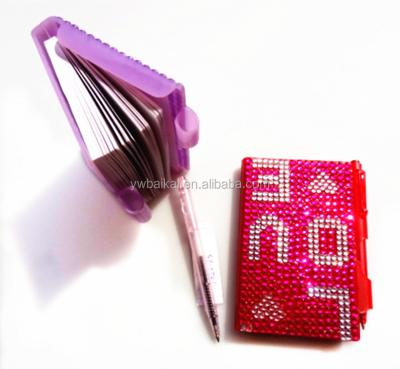 China Education Carry Coil Notebook Notepad With You Colorful Set With Diamond Make Up Set for sale