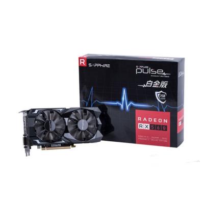 China GDDR5 Workstation Factory Price Graphics Card Radeon RX 560 Pulse 4GB AMD RX580 for sale