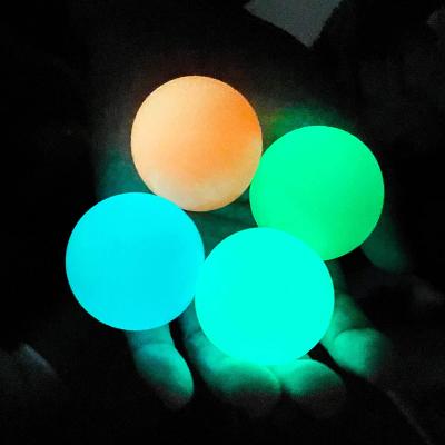 China Trigger Toy Sensory Fluorescent Luminous Squish Globles Trigger Toy Fidget Balls Glow Sticky Ceiling Balls for sale